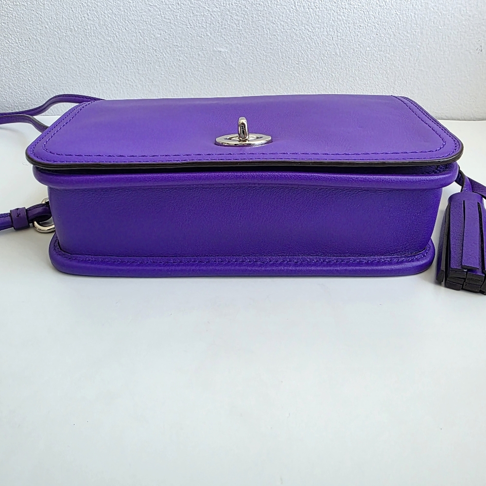 NEW Coach Legacy Penny Crossbody Bag in Ultraviolet - Picture 7 of 15